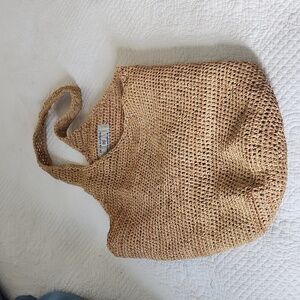 Vintage Helen Kaminski Australia Raffia Bag